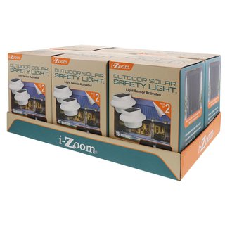 Solar wall light 2 pack