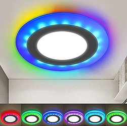 [44066] Spot light multi color, control remoto  facia 6w